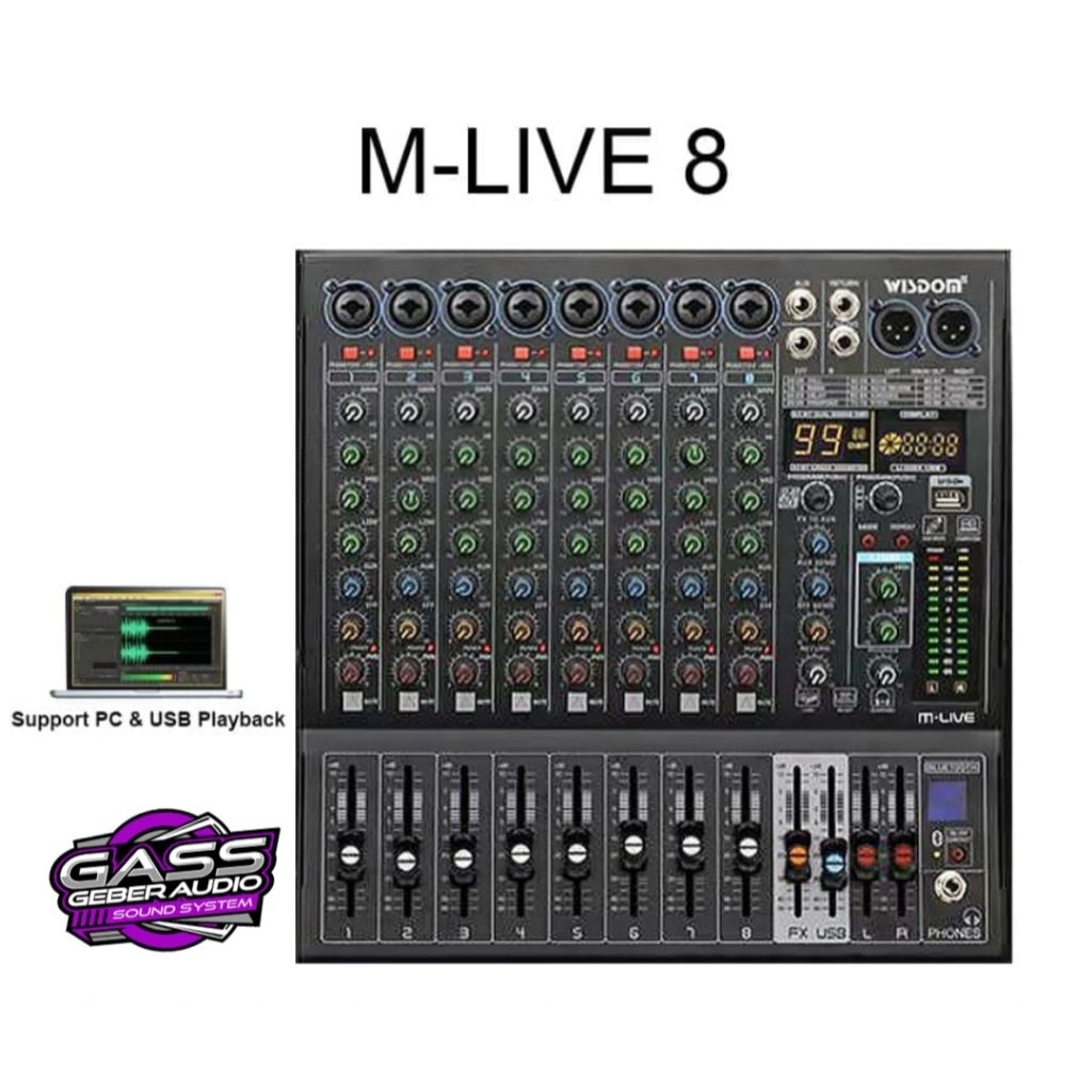 mixer wisdom mlive 6 mixer wisdom mlive 8 mixer 6 Chanel mixer 8 chanel