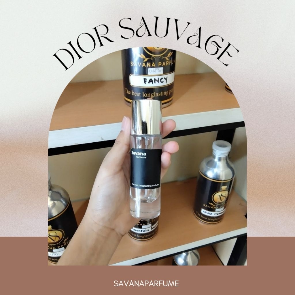 PARGUM DIOR SAUVAGE 30ML INCLUDE BOTOL