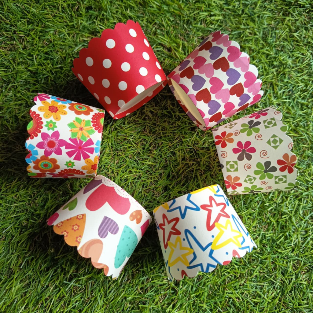 Cup Muffin Kertas (S) / Paper Cup Cake Muffin [50pcs] / Kertas Muffin Oven Kukus