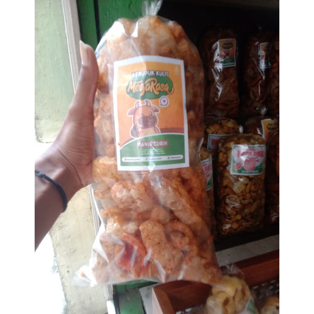 KURUPUK KULIT DOROKDOK ASLI Garut