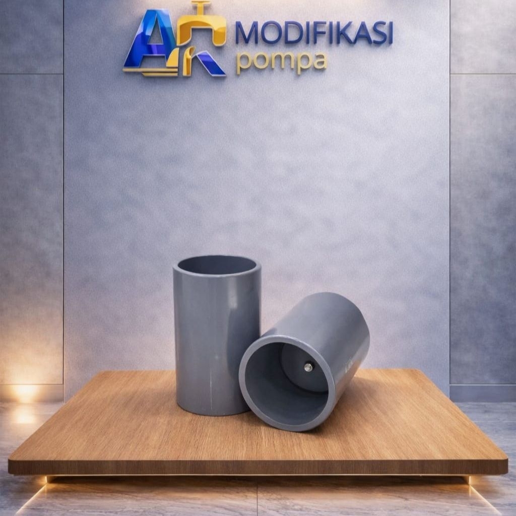 Tusen Klep 2 inch PVC Modifikasi Anti Banjir | Klep Got Atas & Tengah untuk Pompa Air | Tusen Klep T