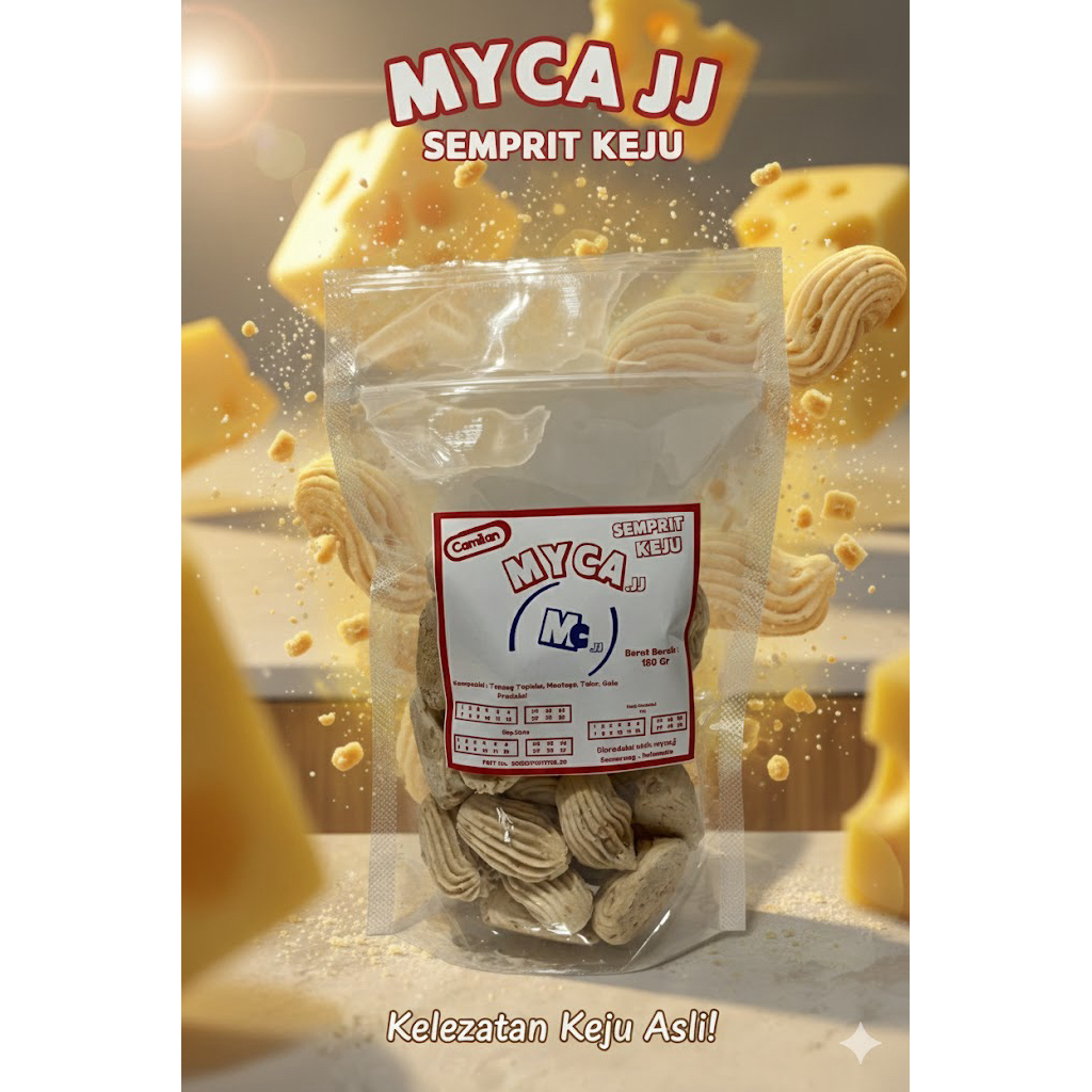 Kue Sagu Keju / Kue Semprit Keju