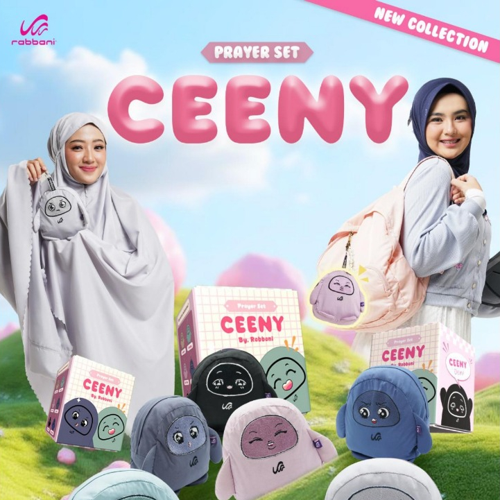 Mukena Travel Ceeny / Mukena Travel Rabbani / Prayer Set