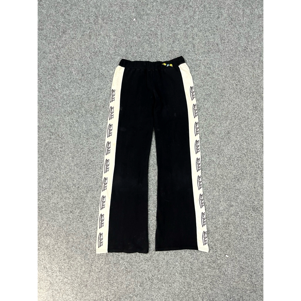 VON DUTCH SPELL OUT BW TRACKPANTS SECOND