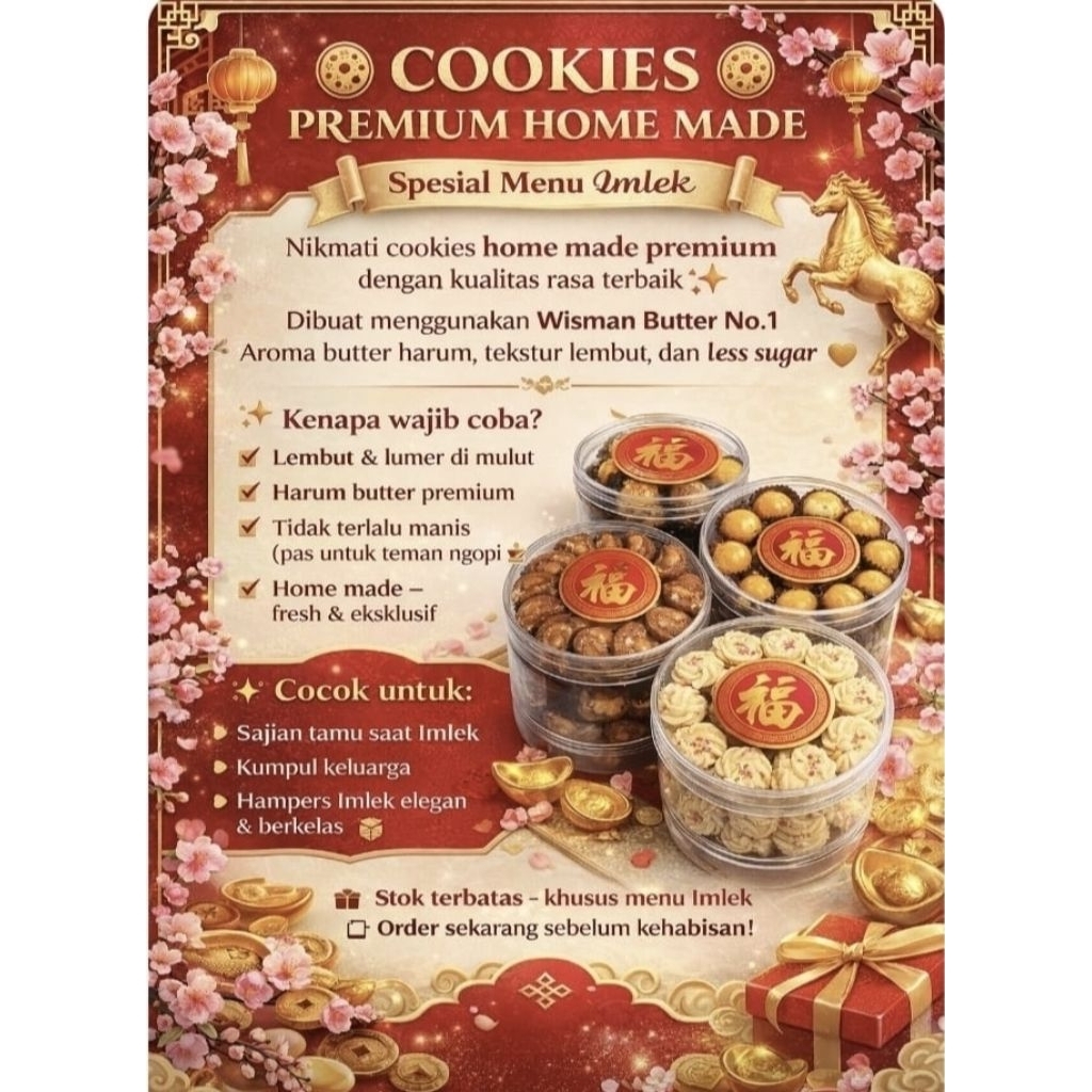 Hampers imlek / hampers lebaran / kue imlek / kue lebaran