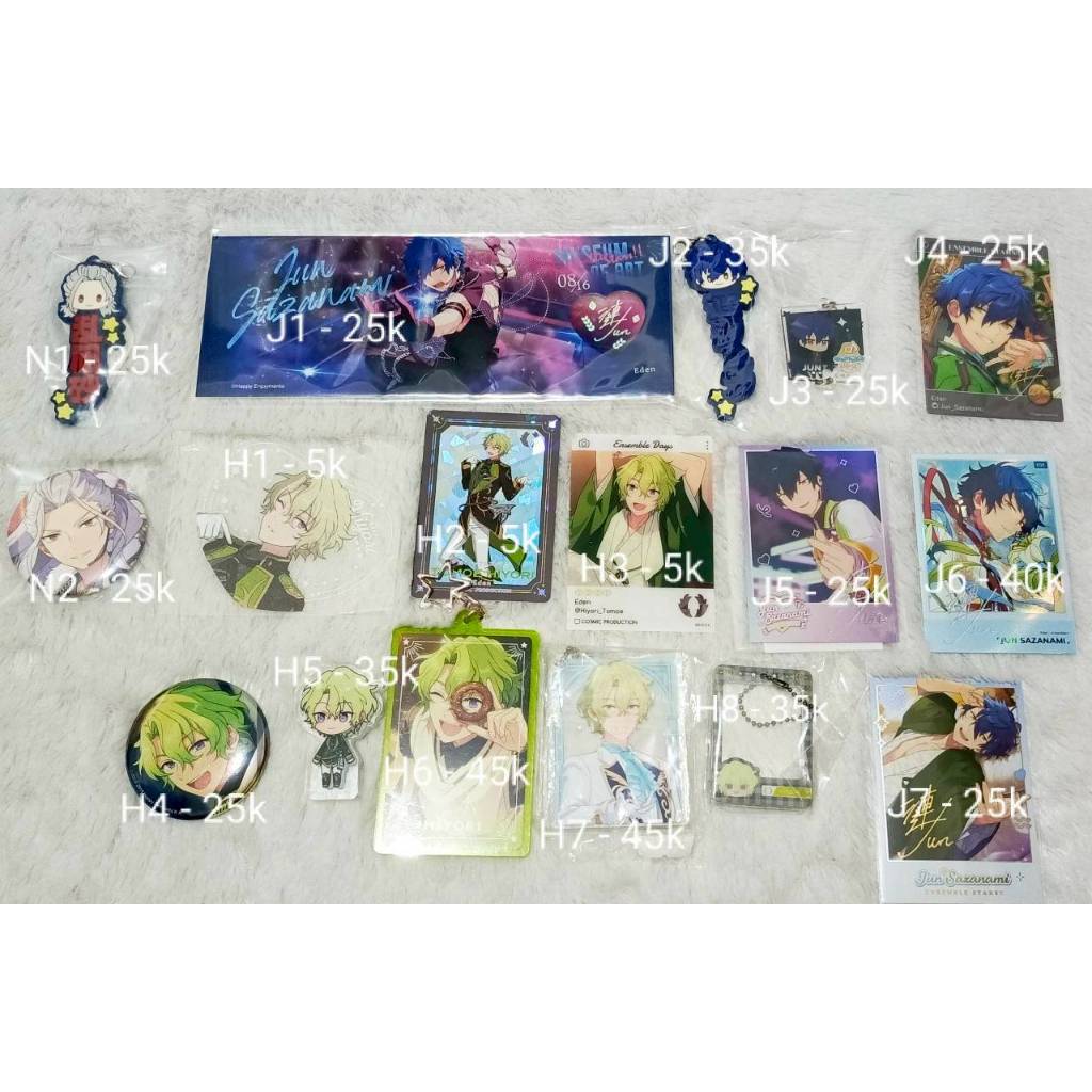 Official Ensemble Stars Merchandise Eden Nagisa Ibara Jun Hiyori