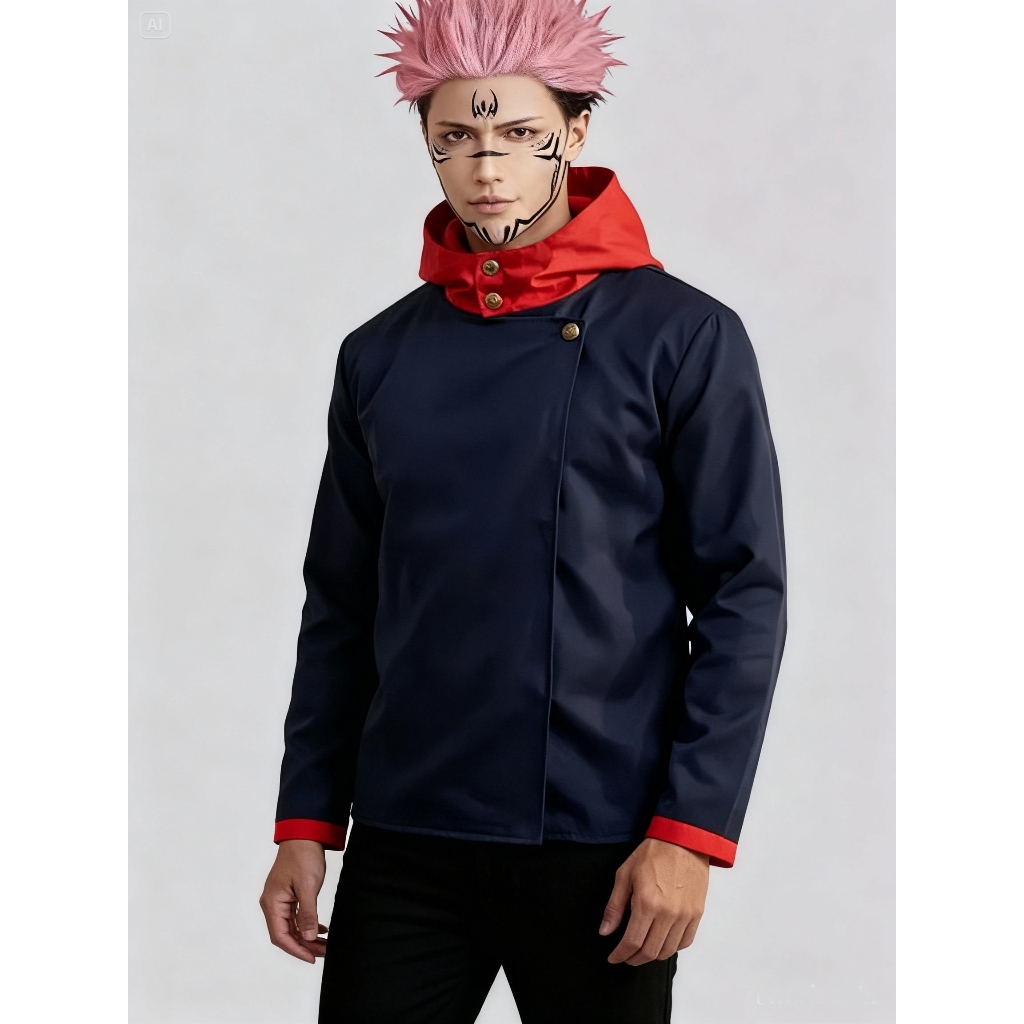 JaketJepang Yuji Itadori Jujutsu Kaisen Jaket Hoodie