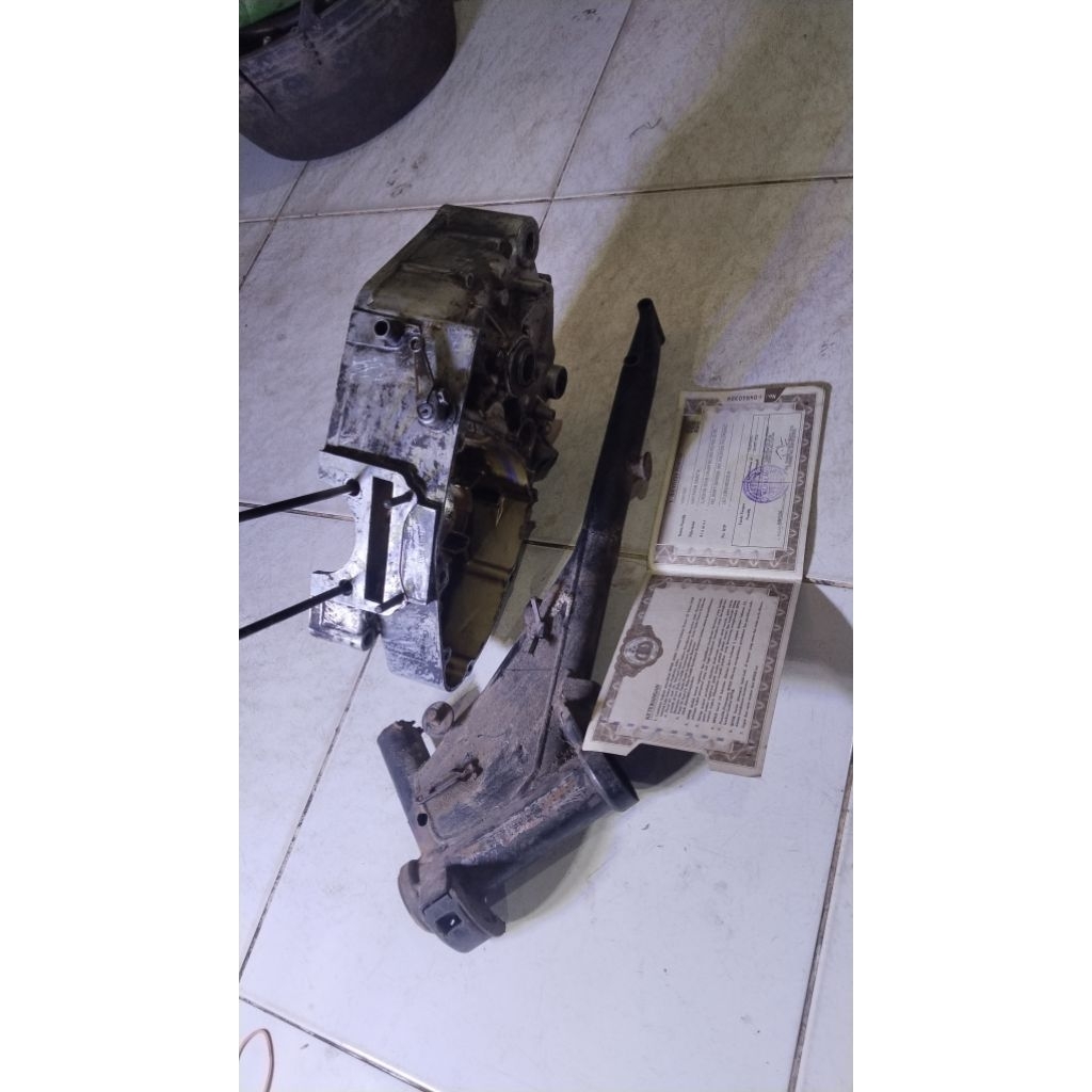 Rangka sasis suzuki thunder 125 dan rengkesnya