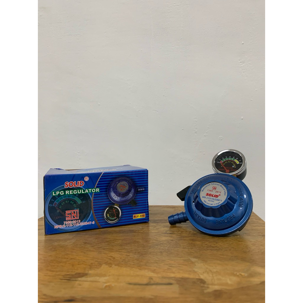 Regulator Kompor Gas/LPG - SOLID Model RLP-552