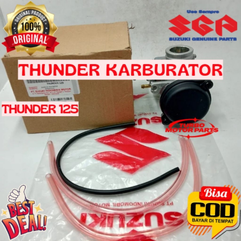 KARBURATOR ORIGINAL SUZUKI KODE THUNDER, KARBURATOR THUNDER 125