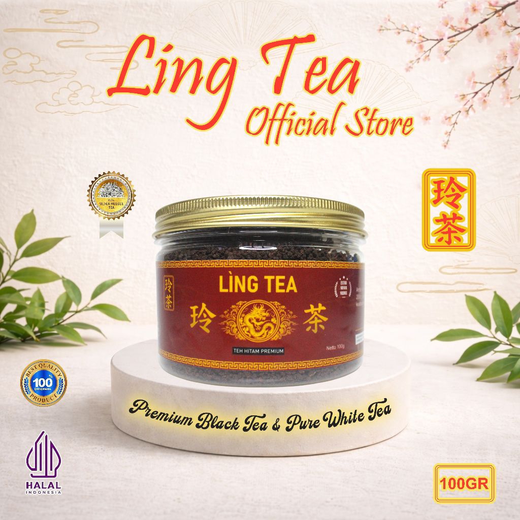 Teh Hitam Ling Tea - Teh Hitam Premium&Teh Putih murni - Teh Hitam Ling Tea Original -Long Tea