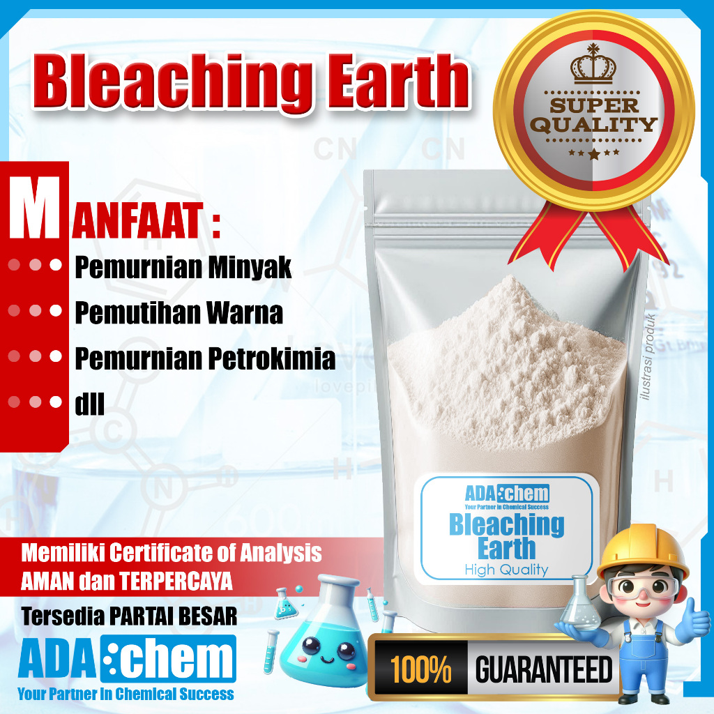 Bleaching Earth 1 kg murah