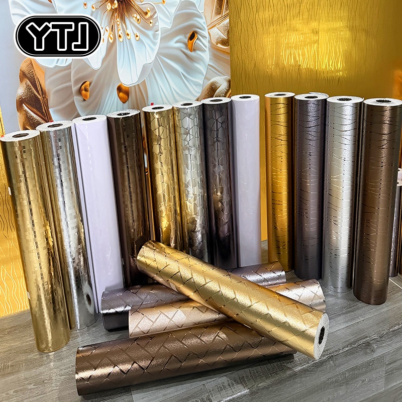 YTJ Wallpaper Stiker Dinding Vinyl Emboss UK 300X60 Cm /Tebal 2MM  Wallpaper ROLL DInding/Wallpaper 