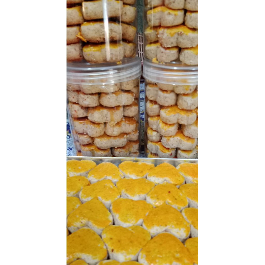 kue kacang kue kering kue lebaran lemasan toples 250 gram