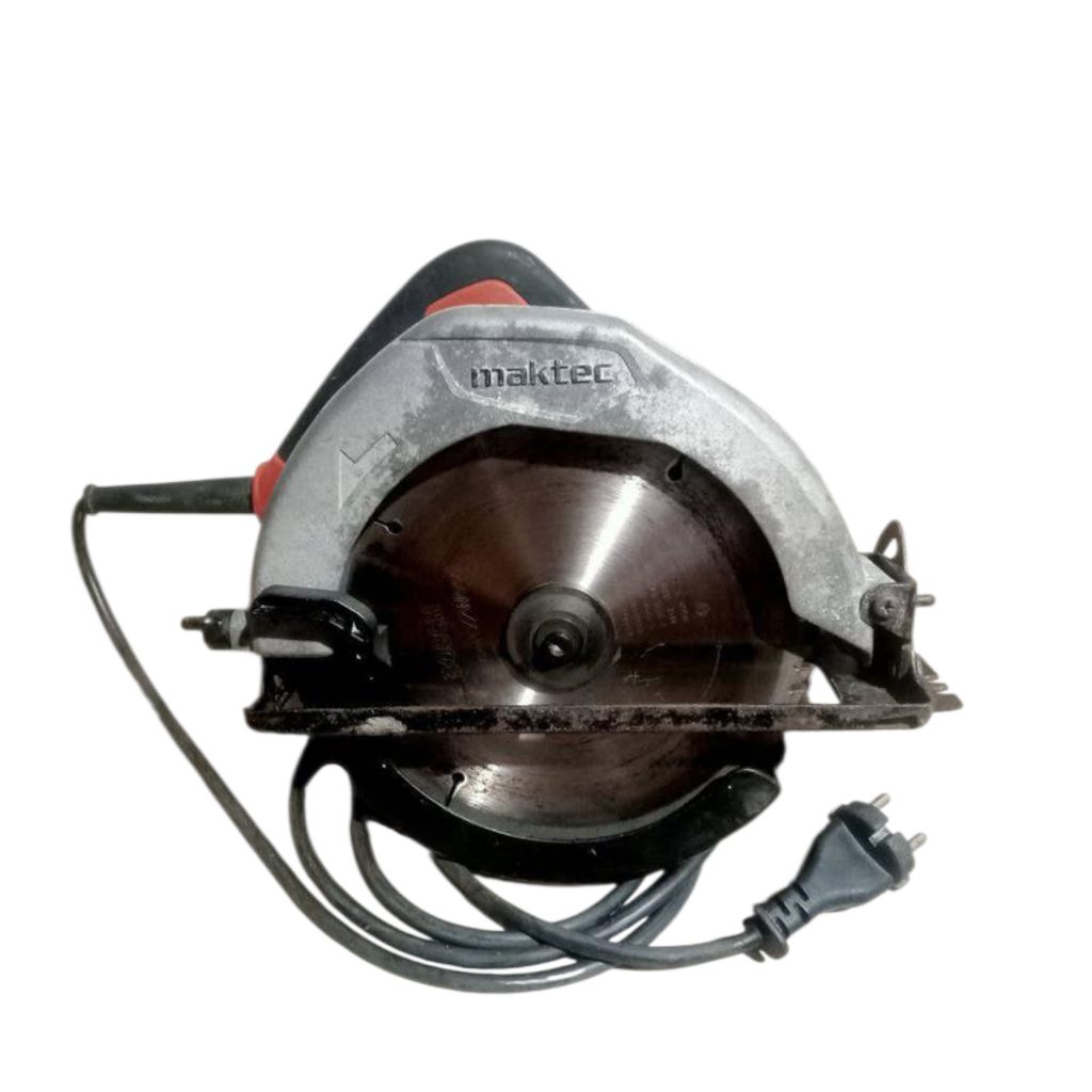 circular saw 7" maktec mt583 original mesin gergaji kayu bekas