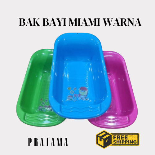 Bak Mandi Bulat Plastik Tebal Untuk Bayi / Bak Mandi Bayi