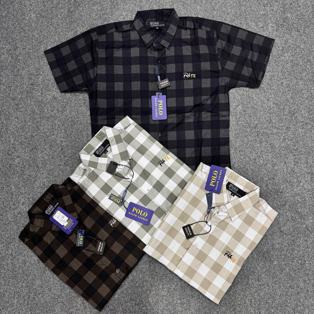 KEMEJA PRIA BRANDED ORIGINAL HIGH QUALTY 100%