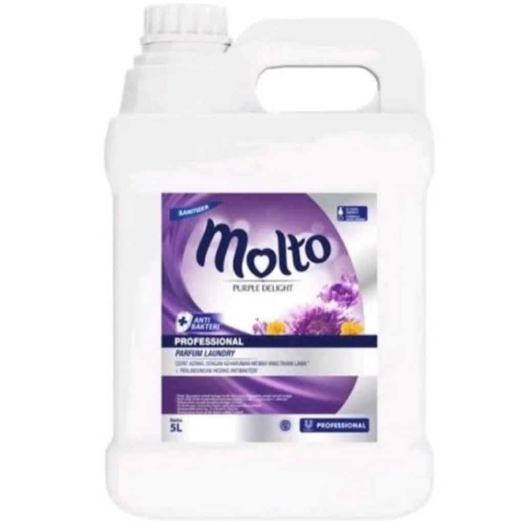 Molto Parfum Laundry 5 Liter - Aroma Tahan Lama, Perlindungan Higienis, Pengharum Praktis