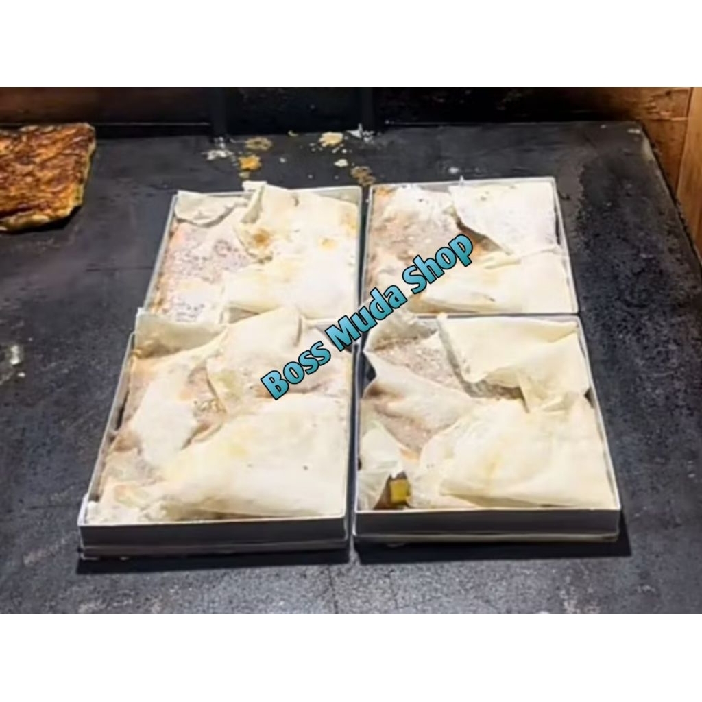 Cetakan Martabak Mesir / Cetakan Martabak Telor / Cetakan Martabak Daging / Ring Cutter Bentuk Kotak