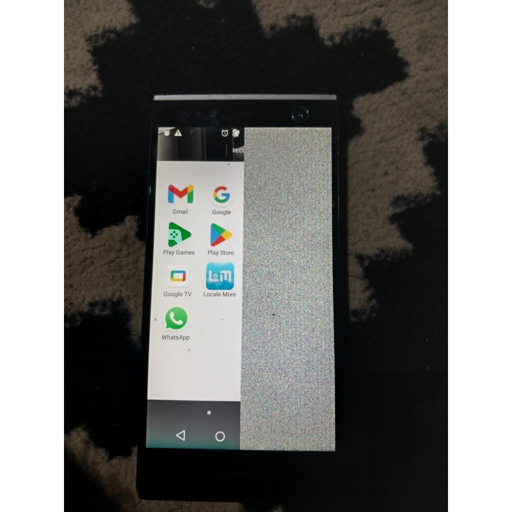 hp bekas minus fujitsu arrow f04G minus lcd seperti di foto lainya normal