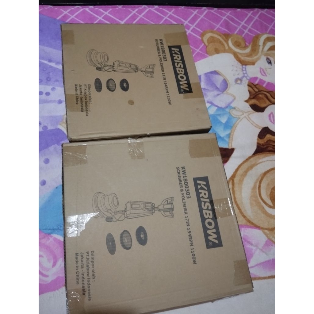 aksesoris mesin poles lantai krisbow