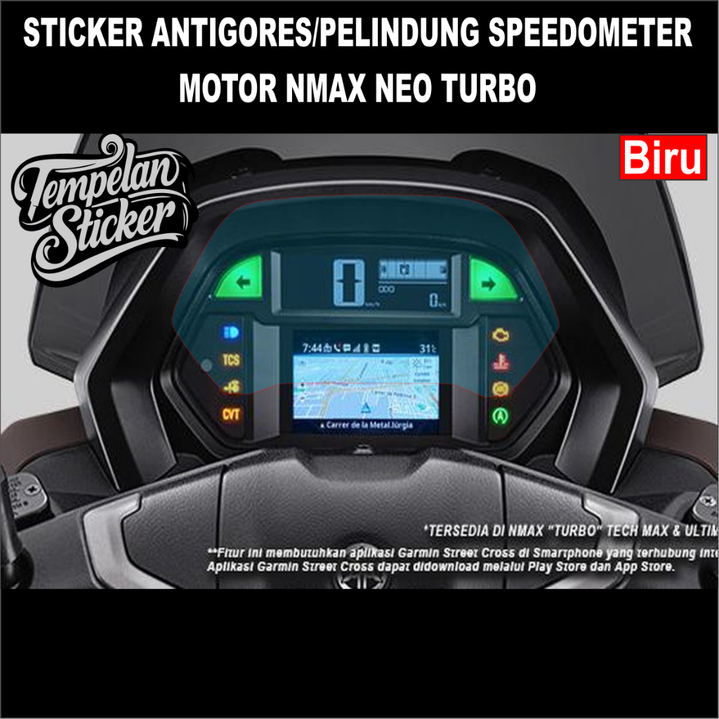 STICKER ANTIGORES/SPEEDOMETER MOTOR NMAX NEO/TURBO