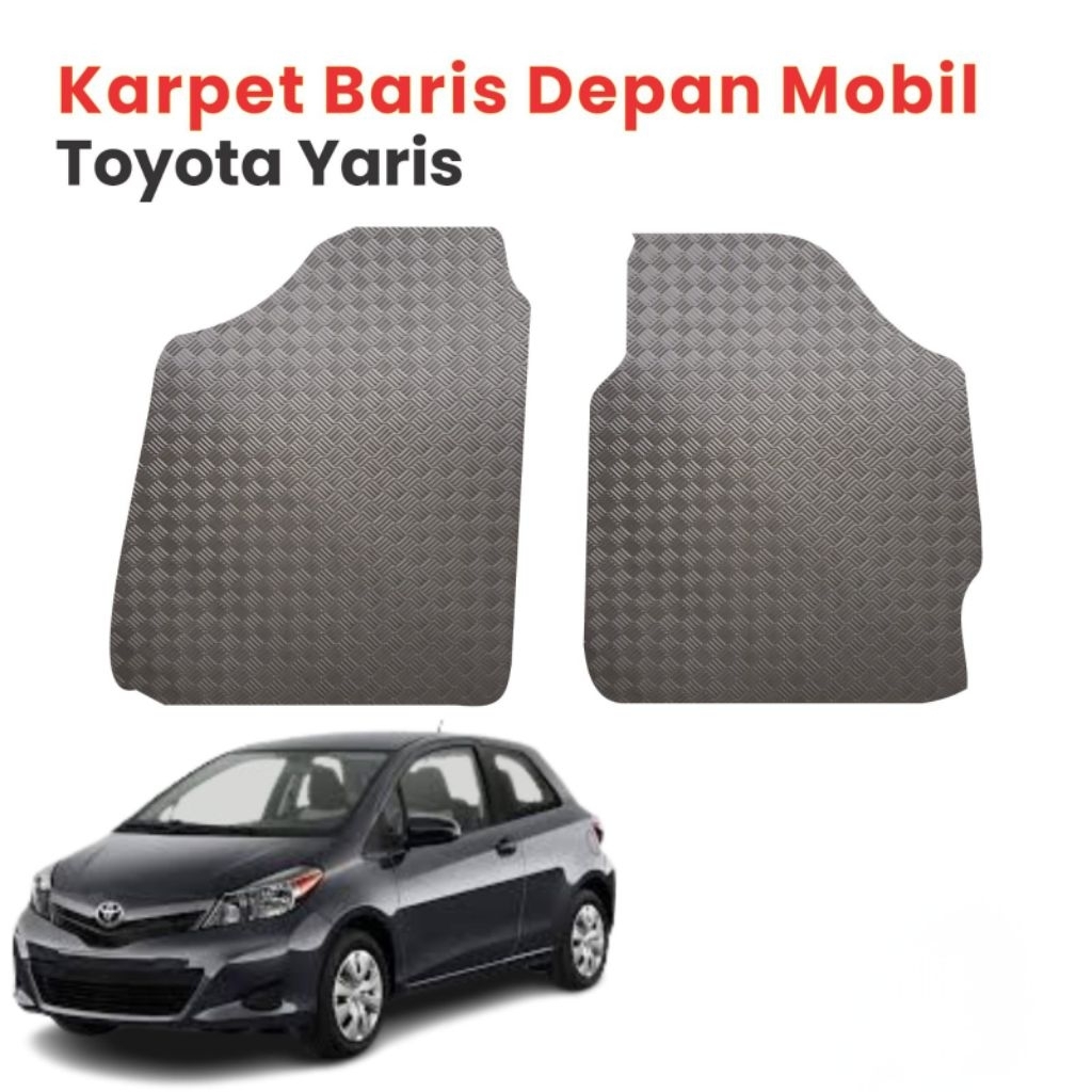 Karpet Depan Mobil Toyota Yaris/karpet baris pertama mobil toyota Yaris
