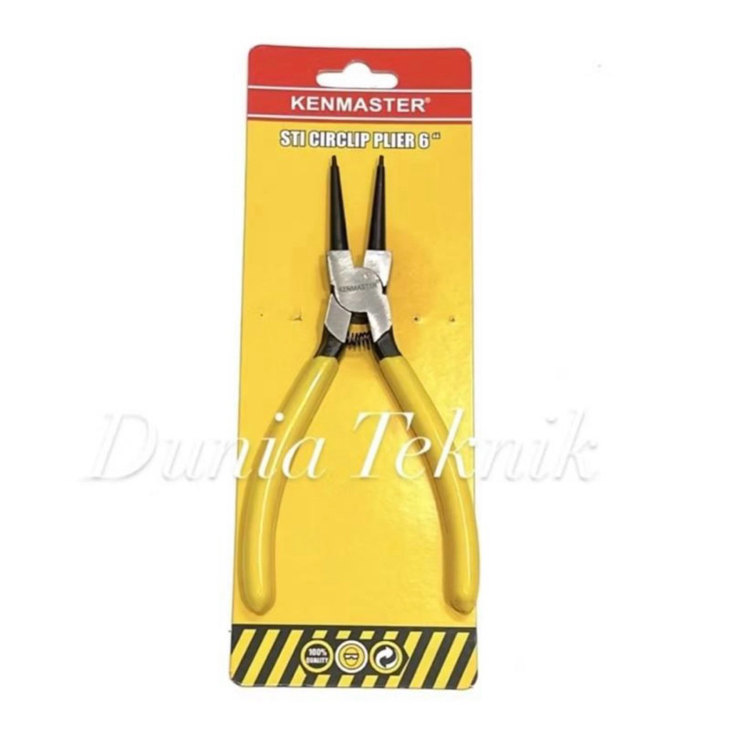 Tang Snap Ring KENMASTER 6 Inch Tutup Lurus Tang Spie Tang Spi 6” Tang Circlip Tang Buka Ring