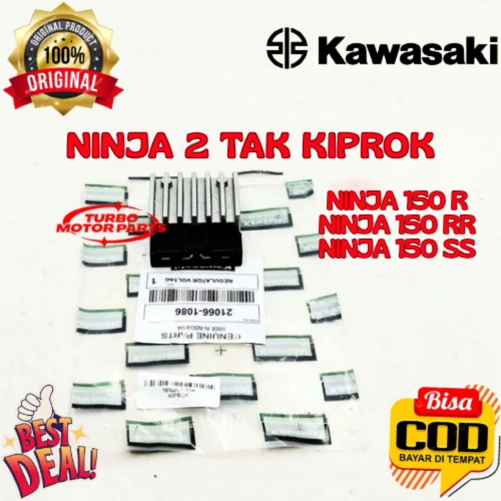KIPROK ORIGINAL KAWASAKI KODE NINJA 2 TAK, KIPROK NINJA 150 R, KIPROK NINJA 150 RR, KIPROK NINJA 150