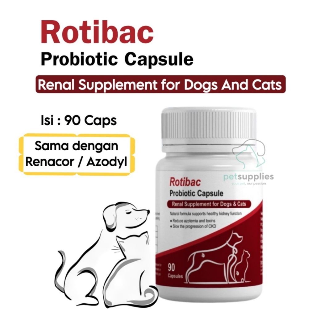 Rotibac Probiotic Capsule Isi 90 Sama Dengan Renacor