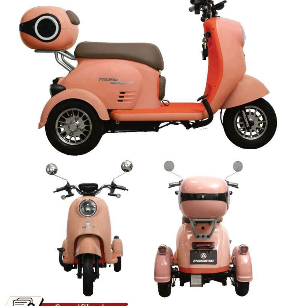 Sepeda Listrik Roda Tiga Uwinfly Maleo New Garansi Resmi