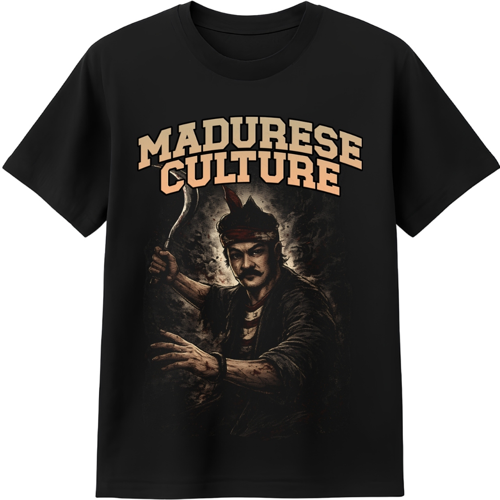 KAOS MADURESE CULTURE - Rumbink Kaos [Black | Petteng Series] Kaos kata-kata Madura