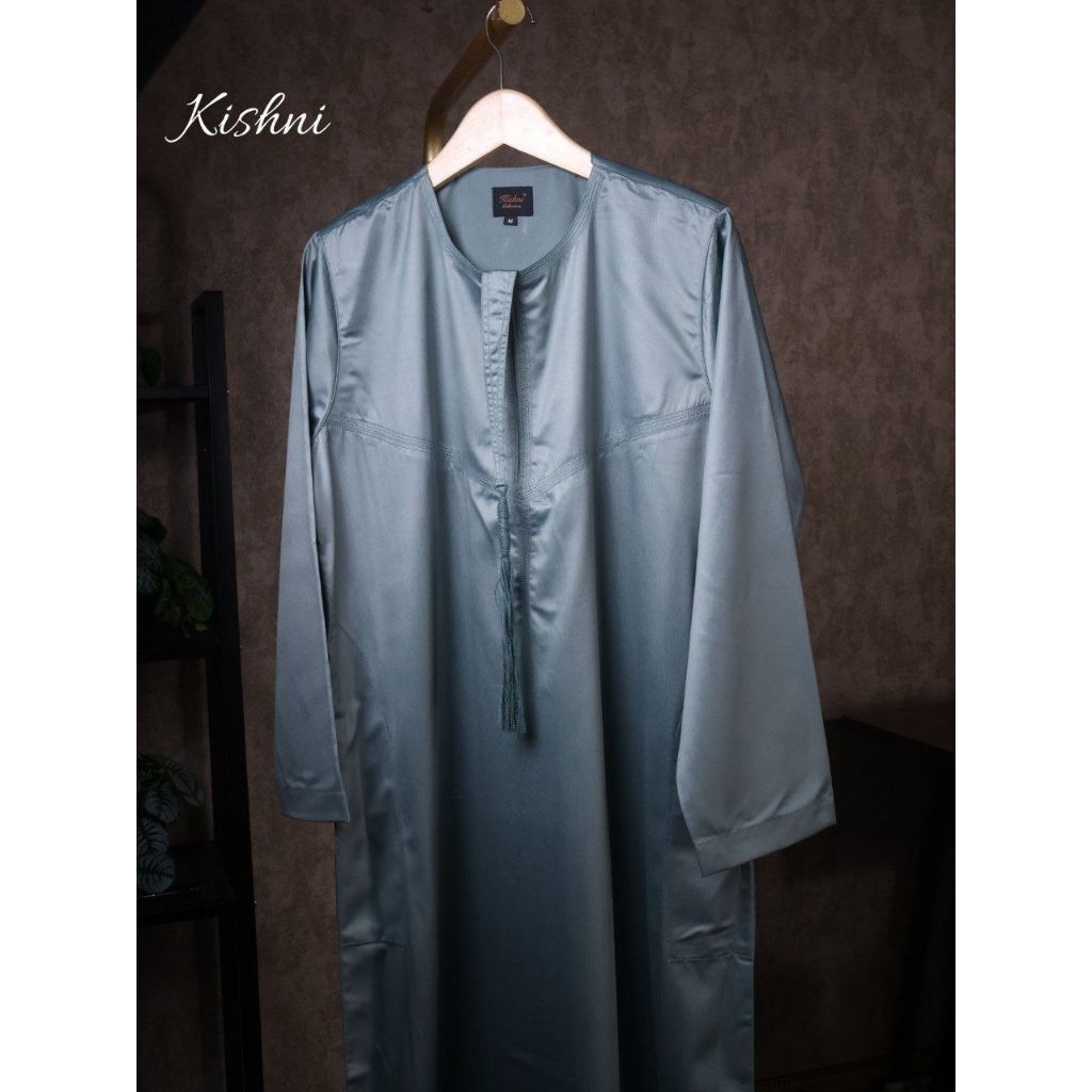 Gamis Jubah Kishni Dewasa Model Omani