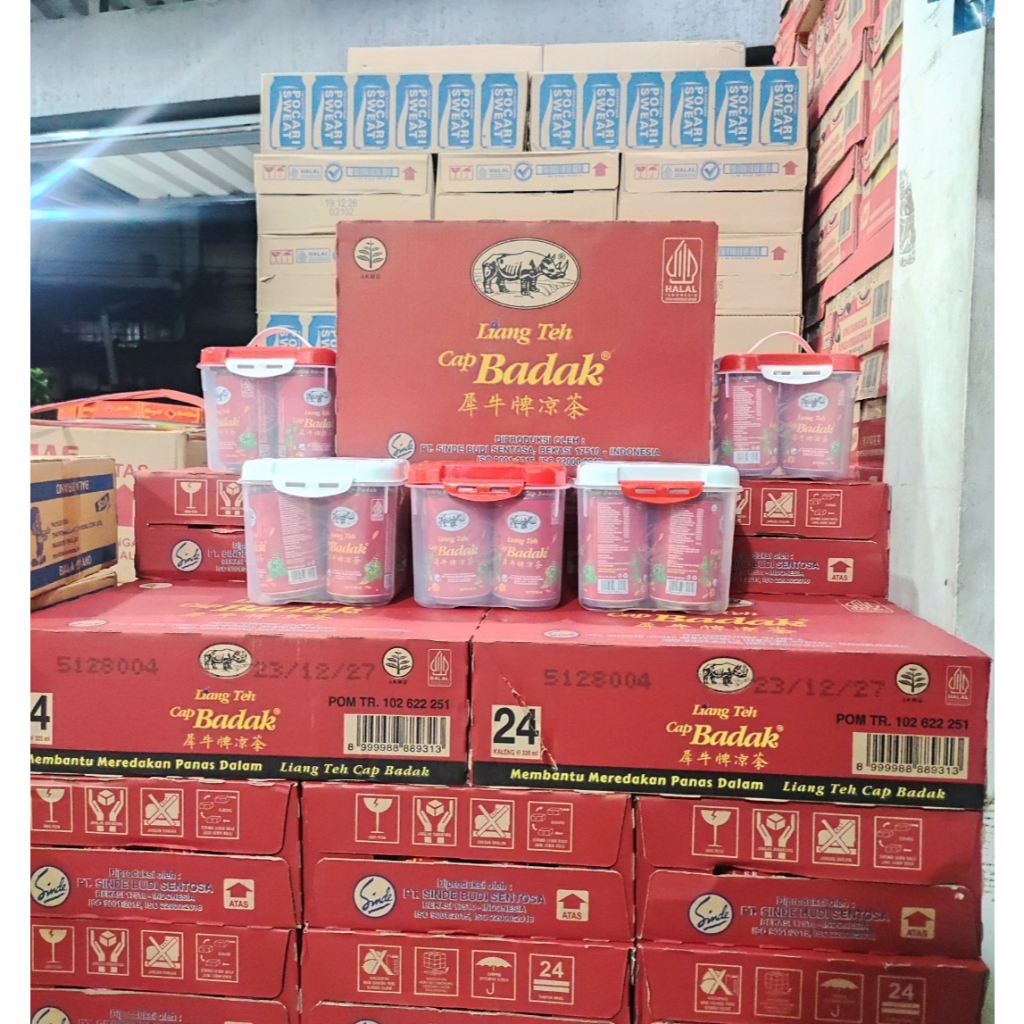 Minuman Liang Teh Cap Badak