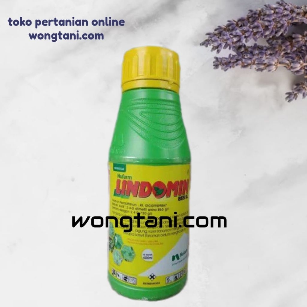 herbisida lindomin 400ml lindomin pembasmi gulma pada tanaman