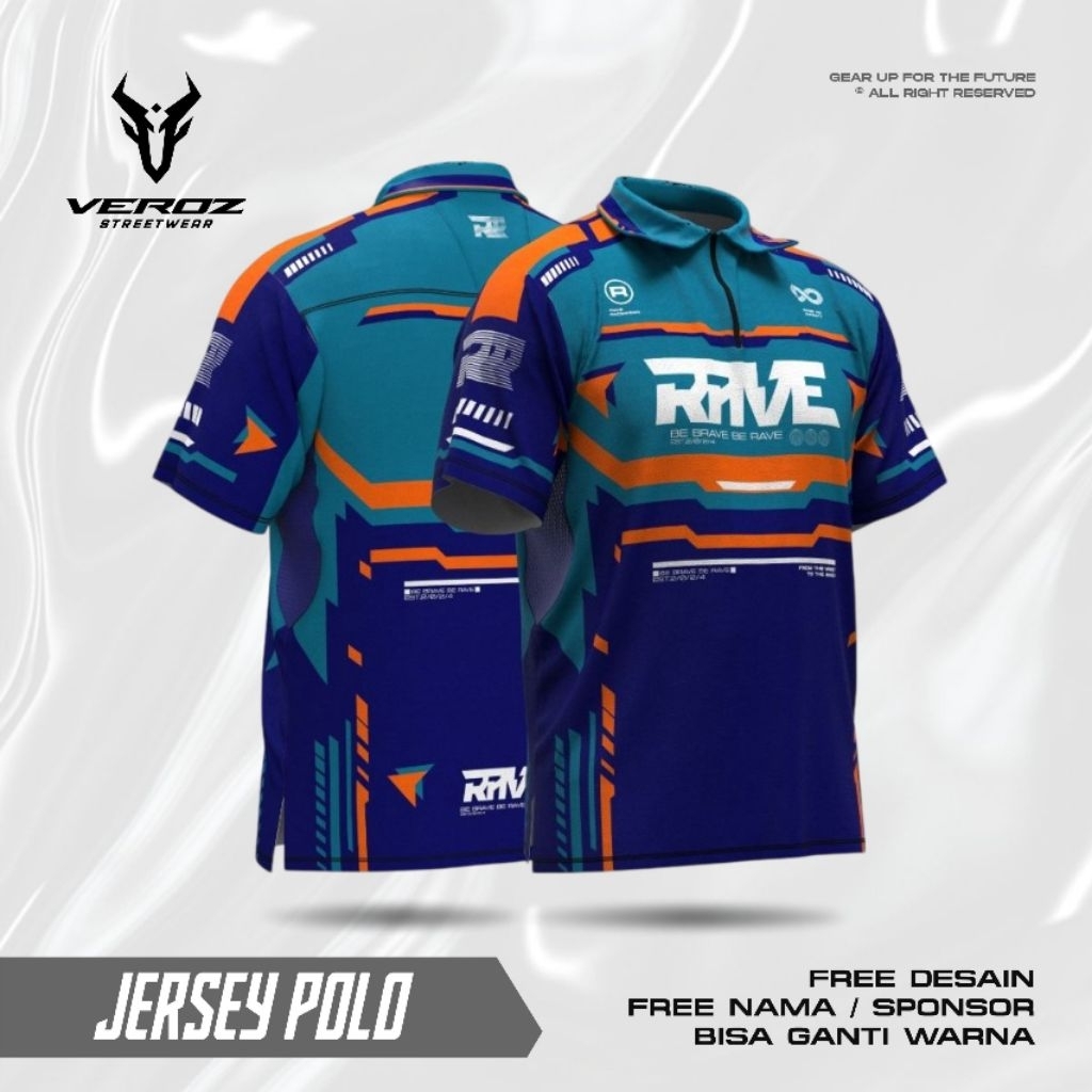 JERSEY KAOS POLO CUSTOM DESAIN