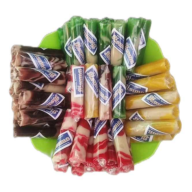 Dodol Garut zebra 1 kg Original Populer Murah Cemilan Kiloan Wajit Makanan Khas Bandung Picnic