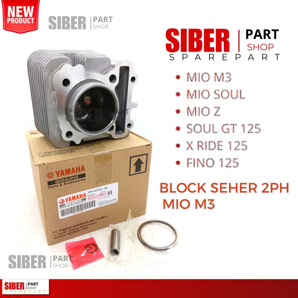 BLOCK SEHER MIO M3 2PH Original/ blok seher Yamaha Mio m3