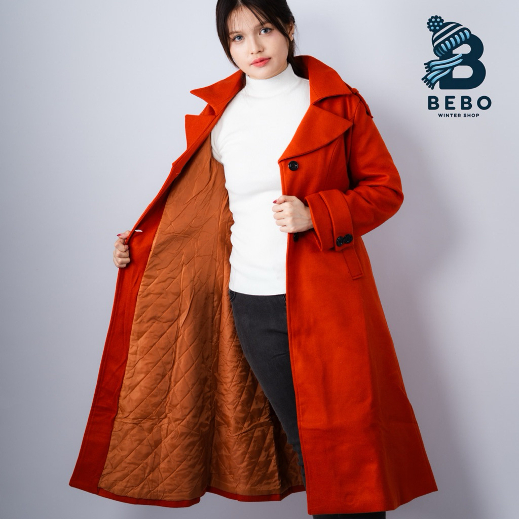 Coat Winter Korea Wanita Panjang Tebal untuk Musim Dingin