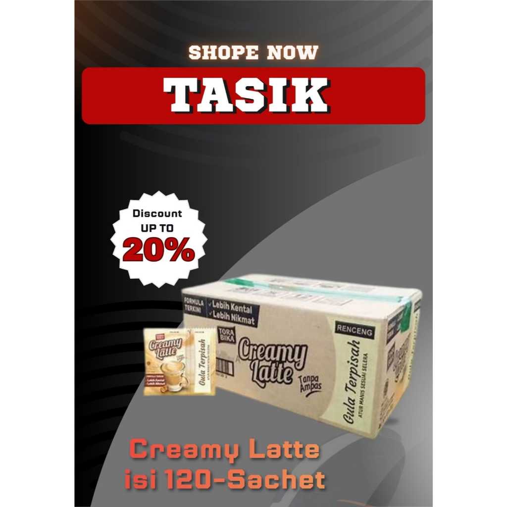 Torabika CREAMY LATTE 1-DUS ( PROMO )