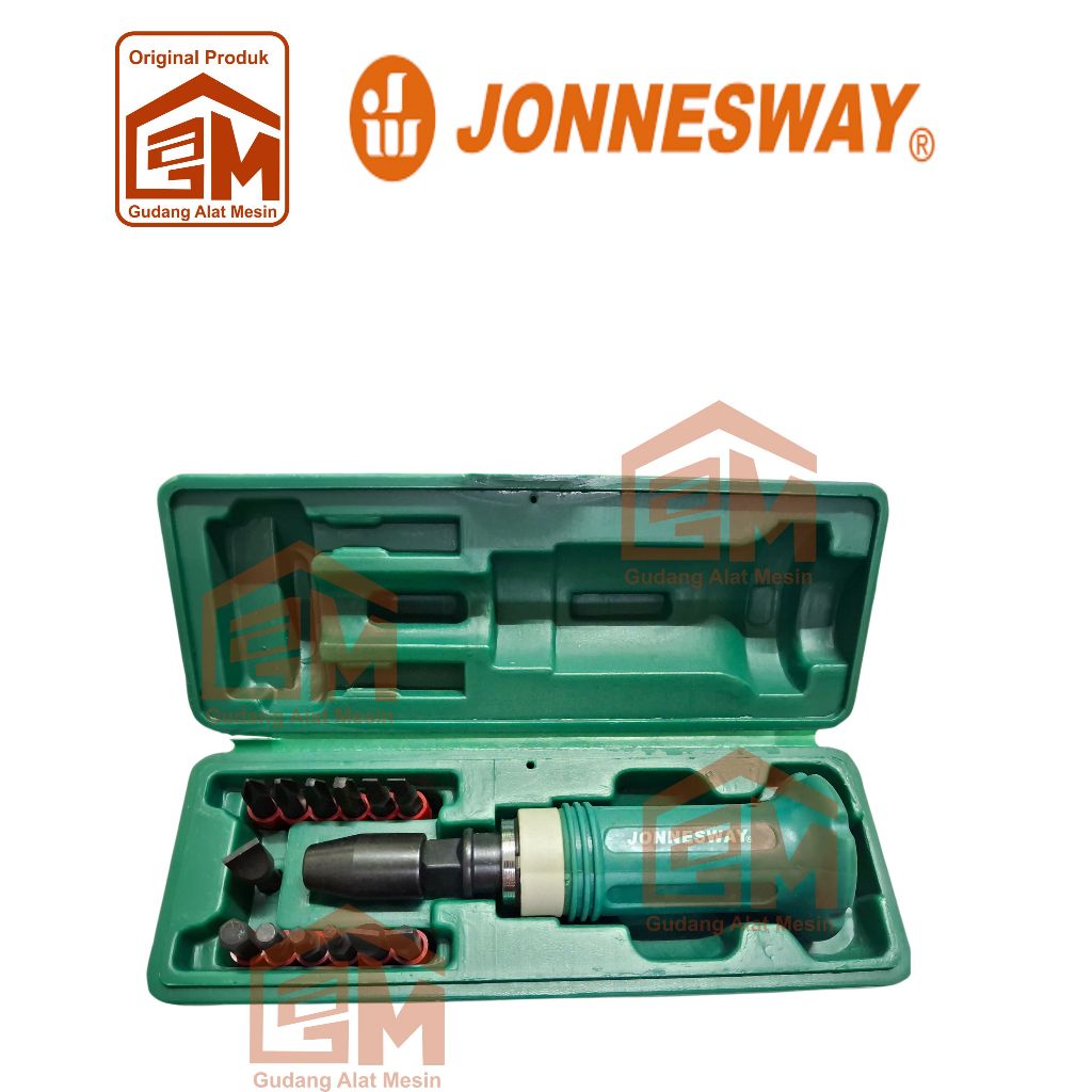 OBENG KETROK SET 1/2" JONNESWAY / IMPACT DRIVER SET JONNESWAY AG010138