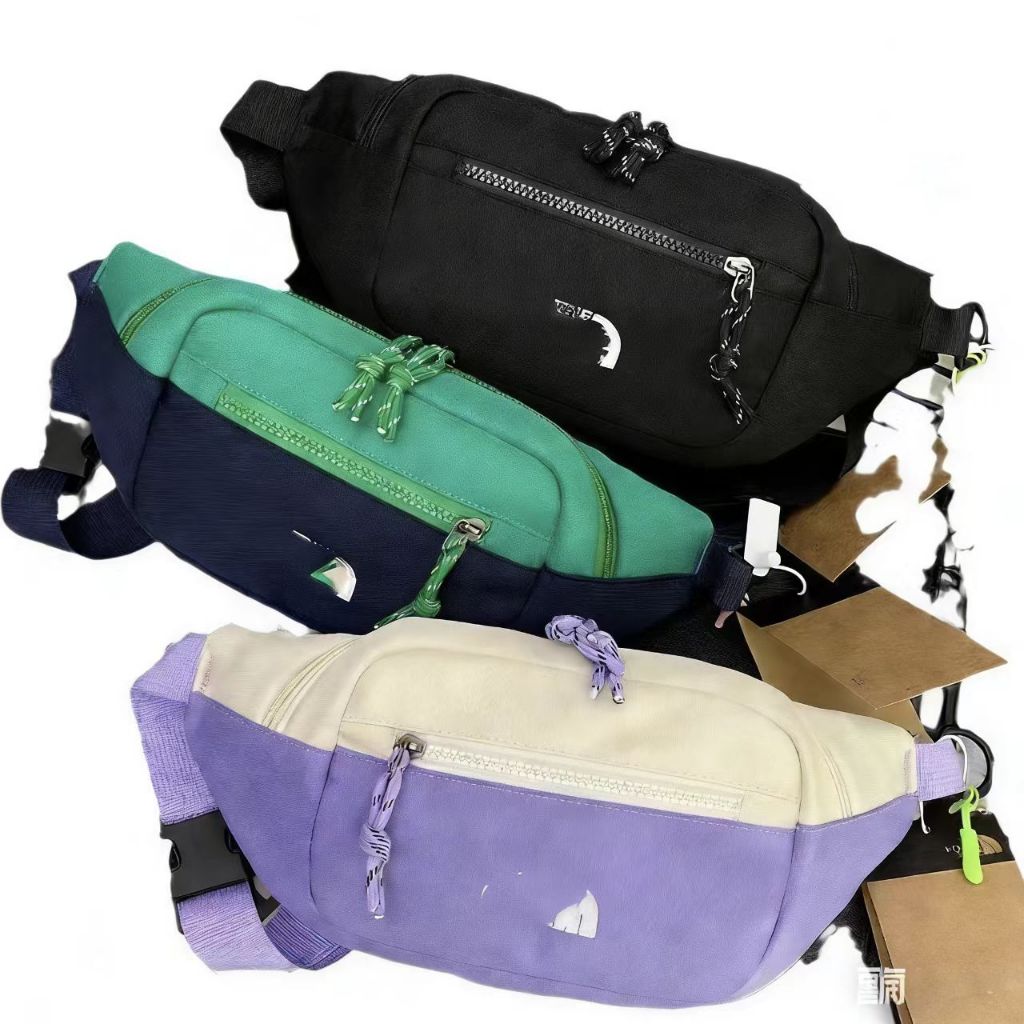 Tas Selempang Santai Gaya Korea Kain Oxford Tas Dada Olahraga Luar Ruangan Tas Pinggang