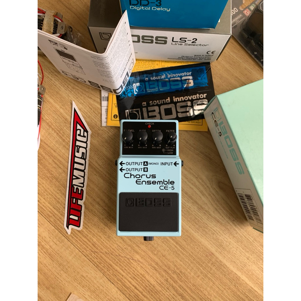 Boss CE5 CE-5 chorus ensemble efek gitar,bass dll