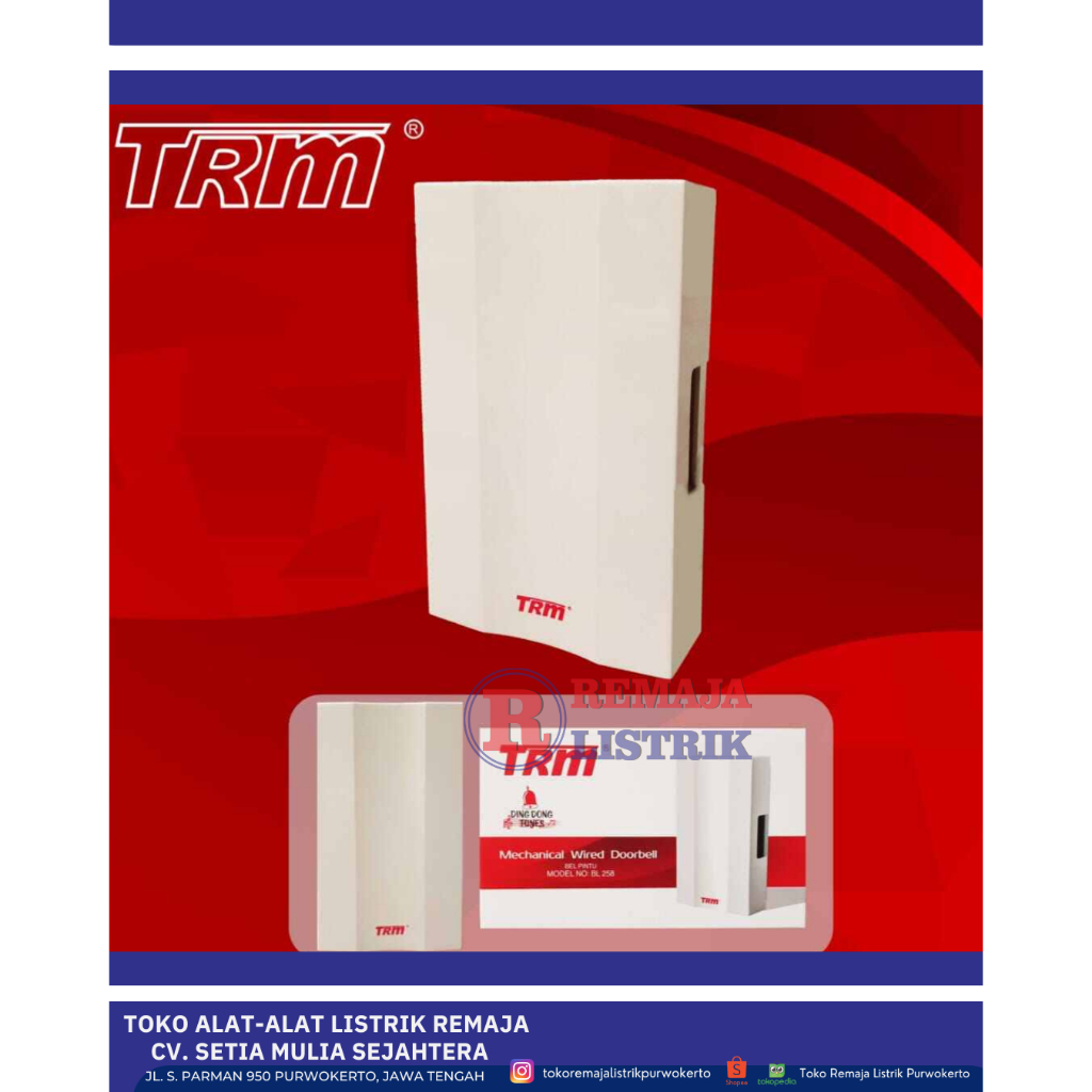 BELL DING DONG RUMAH AC WIRELESS TRM