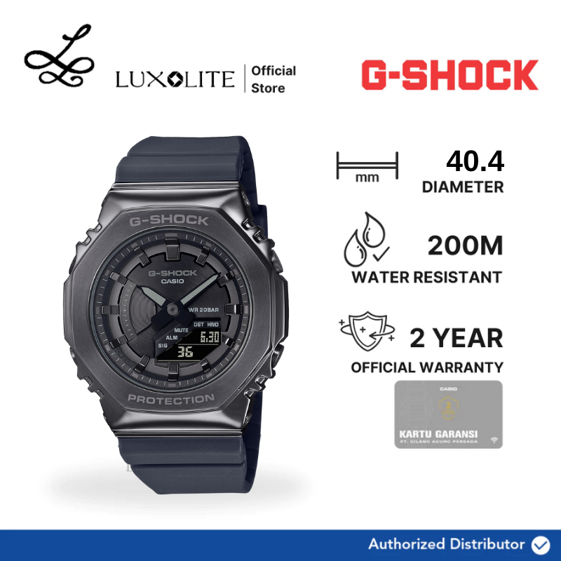 [Luxolite] Casio G-Shock Jam Tangan Wanita GM-S2100B-8ADR/GM-S2100B-8AD/GM-S2100B-8A Digital Analog 