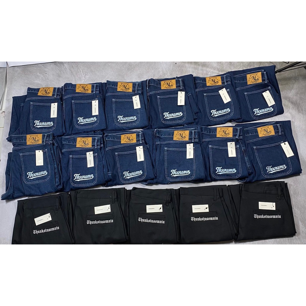 Denim Pants Thanksinsomnia Blue