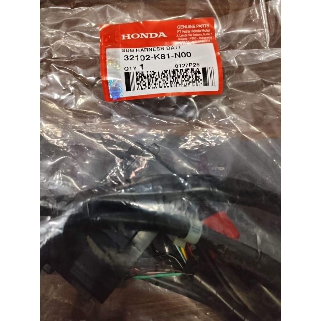 SUB HARNESS BATT 32102- K93- N00/ 32102-K81-N00