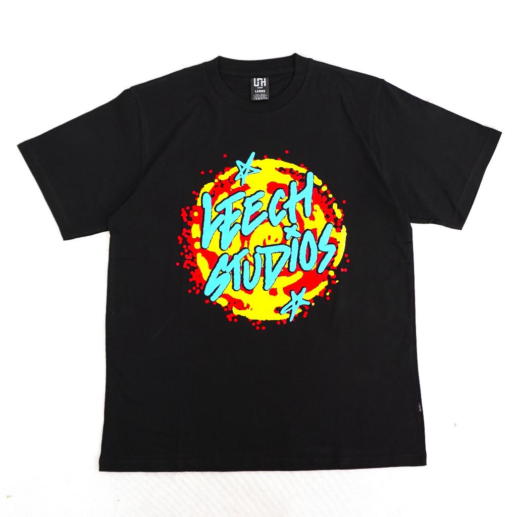 T-Shirt Oversize | Leech Star Black | Leech.co