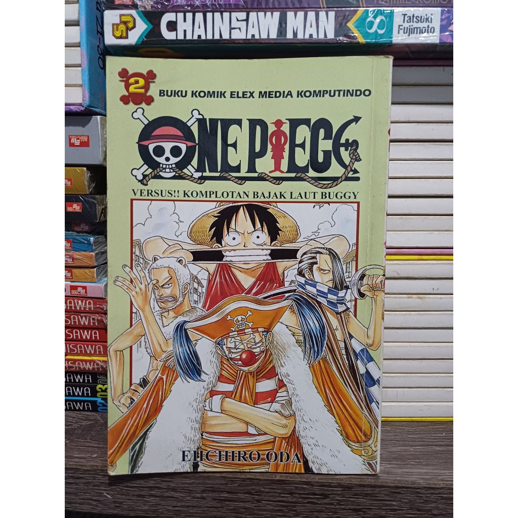 Komik One piece vol 2 cetakan lama