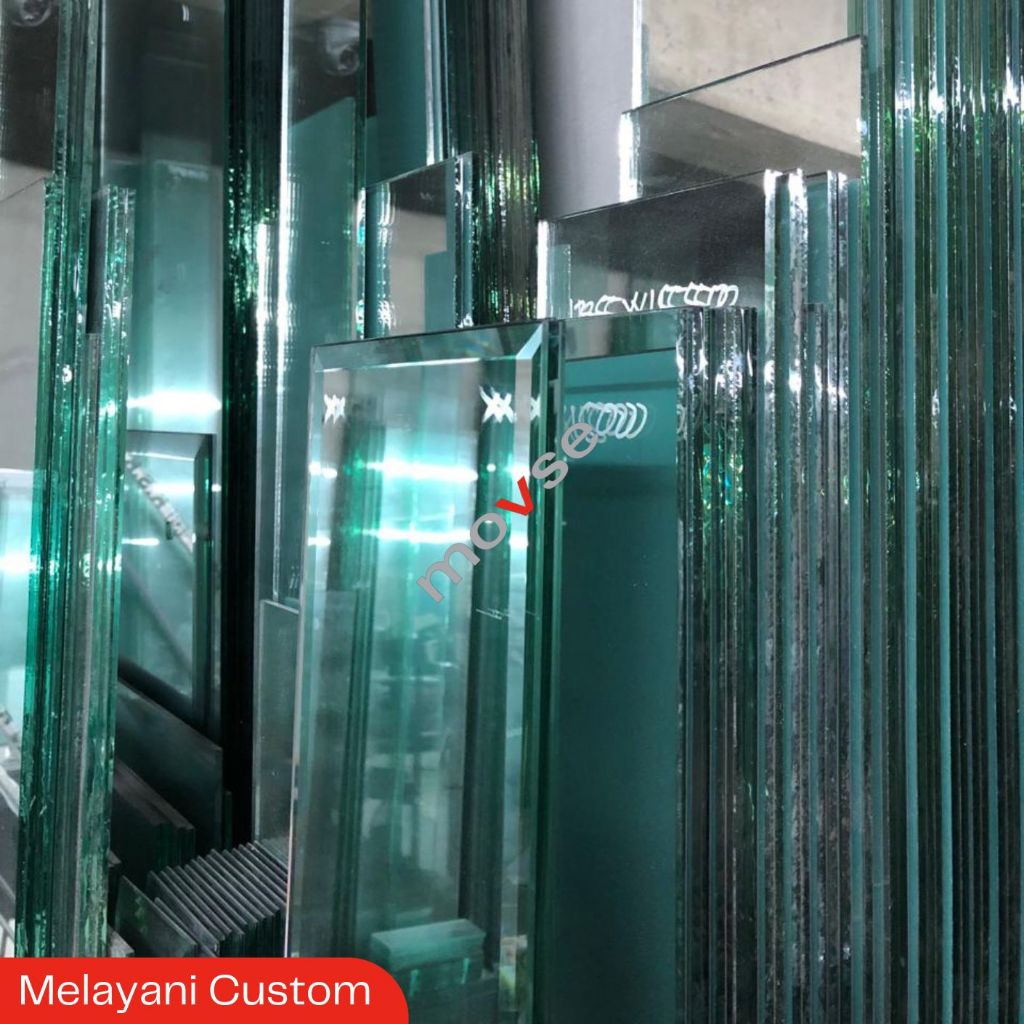 Kaca Cermin 5 mm - 20 cm x 20 cm